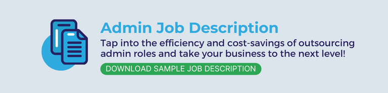 Outsourcing Administrative Support - Download Sample Job Description